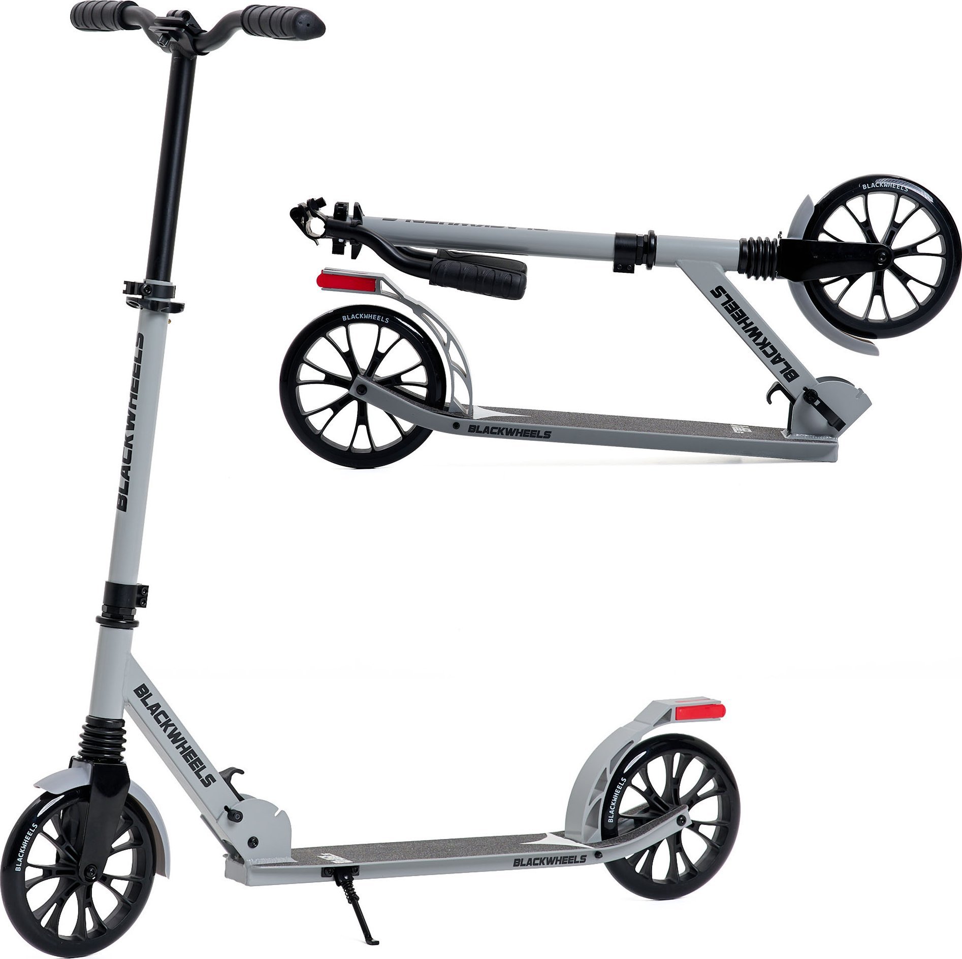 The scooter Blackwheels Zoom Grey (5902659843753)