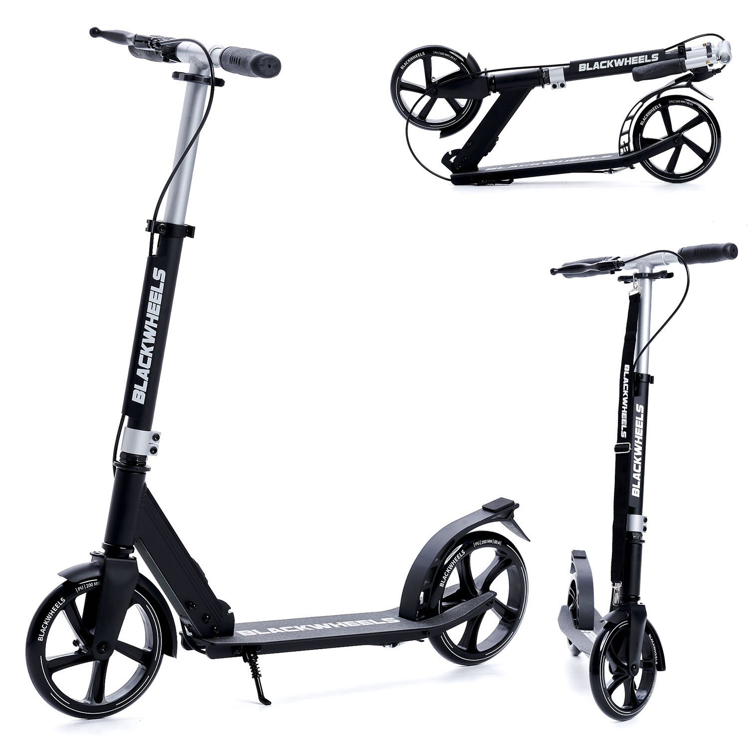 The scooter Blackwheels Orio Black