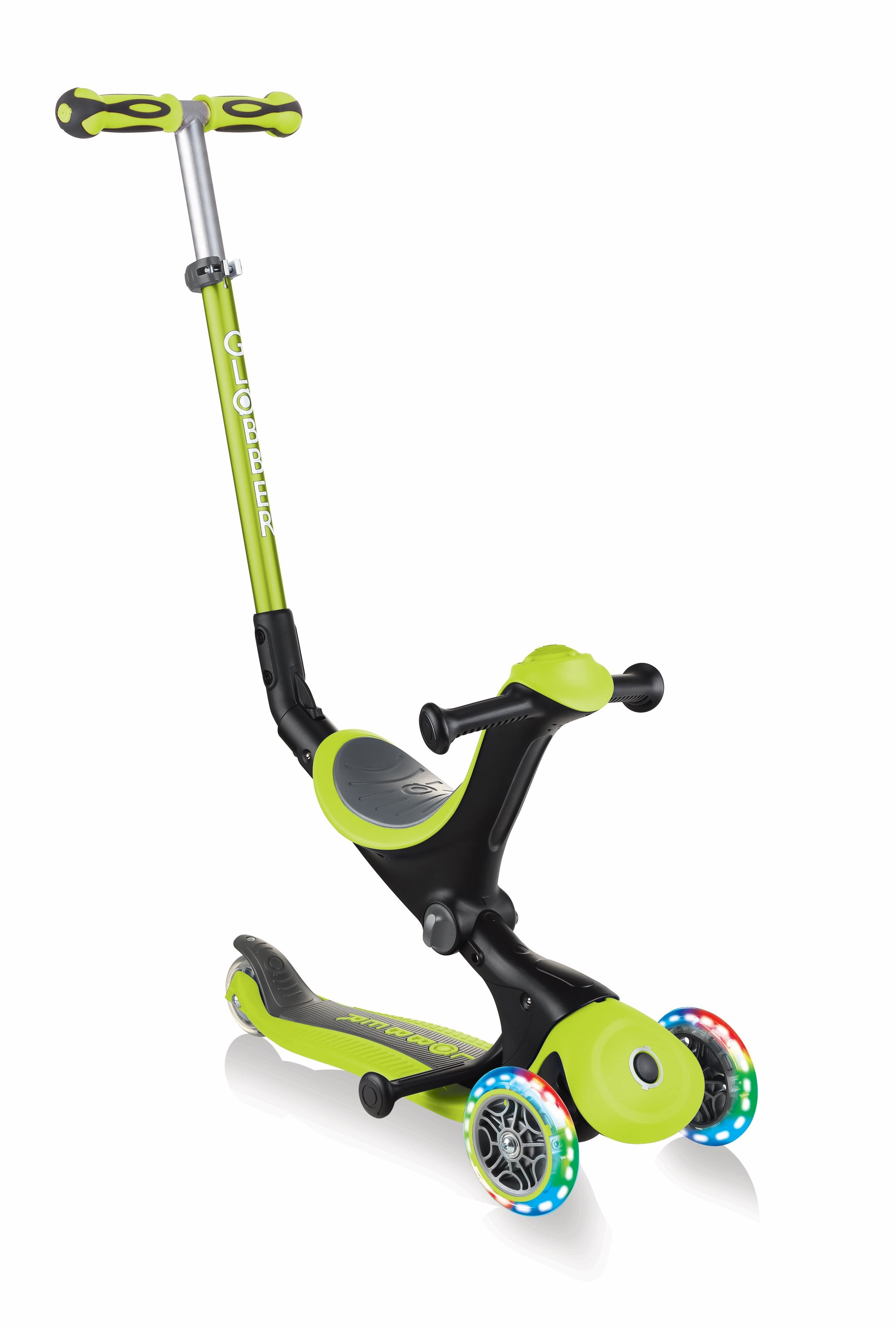Vaikiški paspirtukai  Globber  Scooter  Green  Scooter Go Up Deluxe Lights