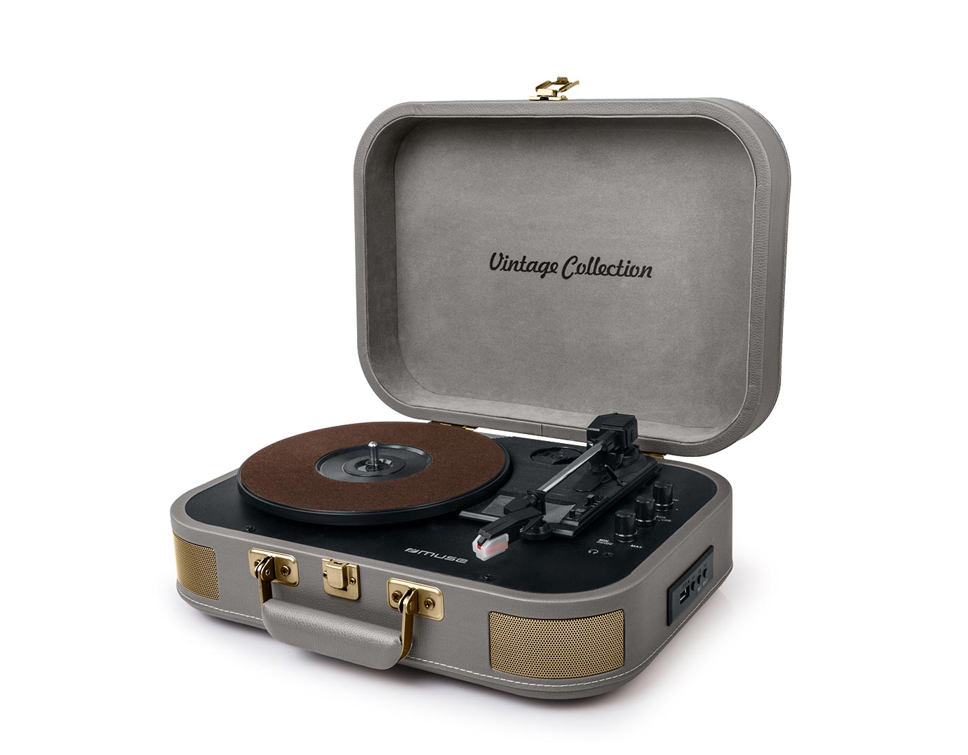 Patefonas Muse Turntable Stereo System MT-201 BTG USB port, AUX in, 2x5 W