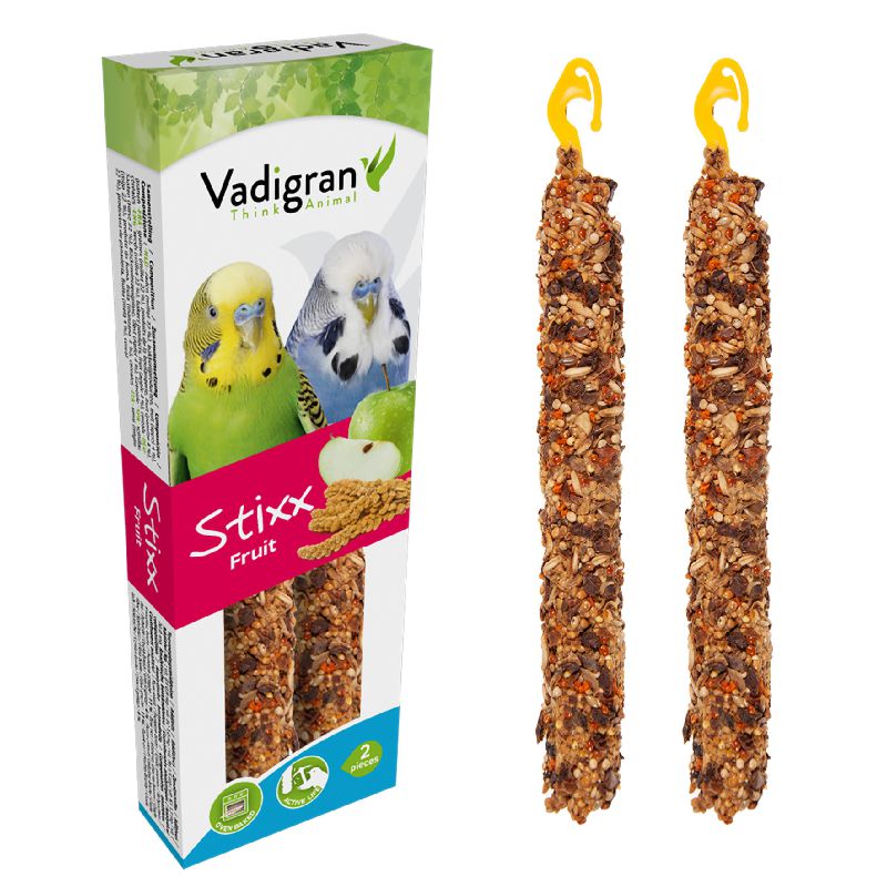 Vadigran Stixx Budgies Fruit skanėstas papūgėlėms; 2vnt