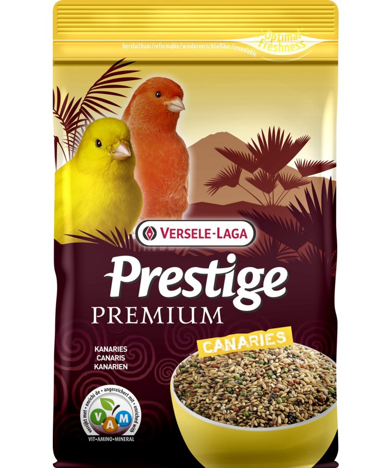 Paukščių pašaras VL Prestige Premium Canaries 800G dla Kanarka