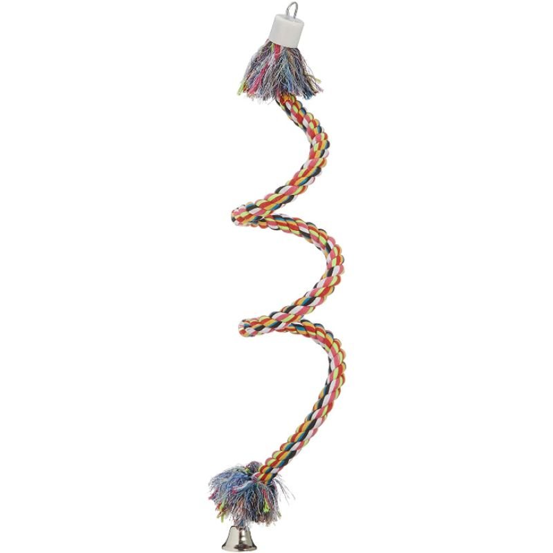 CROCI Bird Spiral-Rope Paukščių Žaislas Virvė M