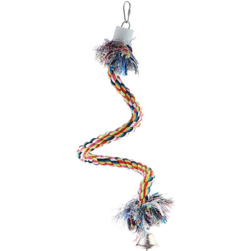 CROCI Bird Spiral-Rope Paukščių Žaislas Virvė S