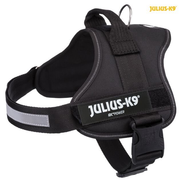 K9 Powerharness 2XL/3: 82-116 cm/50 mm juodos