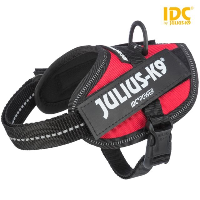 IDC®Powerharness 2XS/Baby 2: 33-45 cm/18 mm raudonos