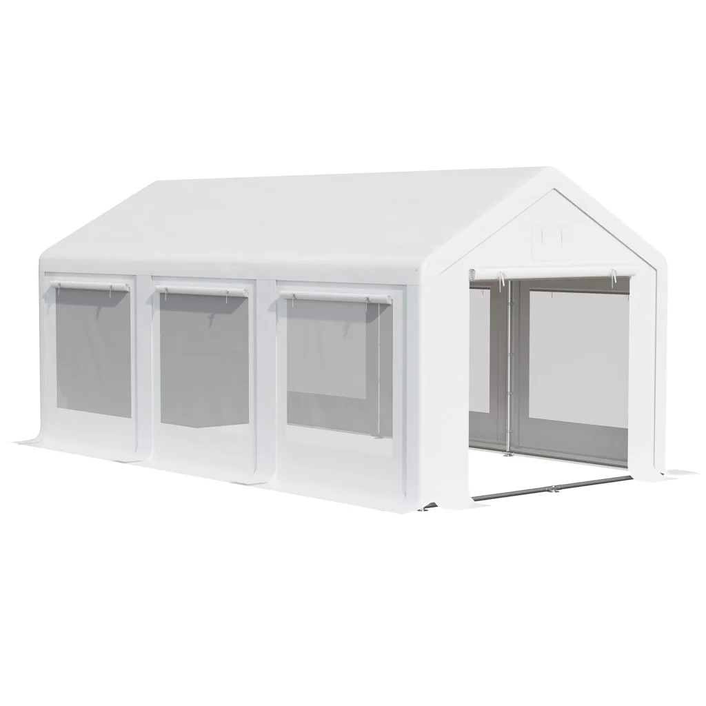 Didelė vakarėlių palapinė 6x3 m