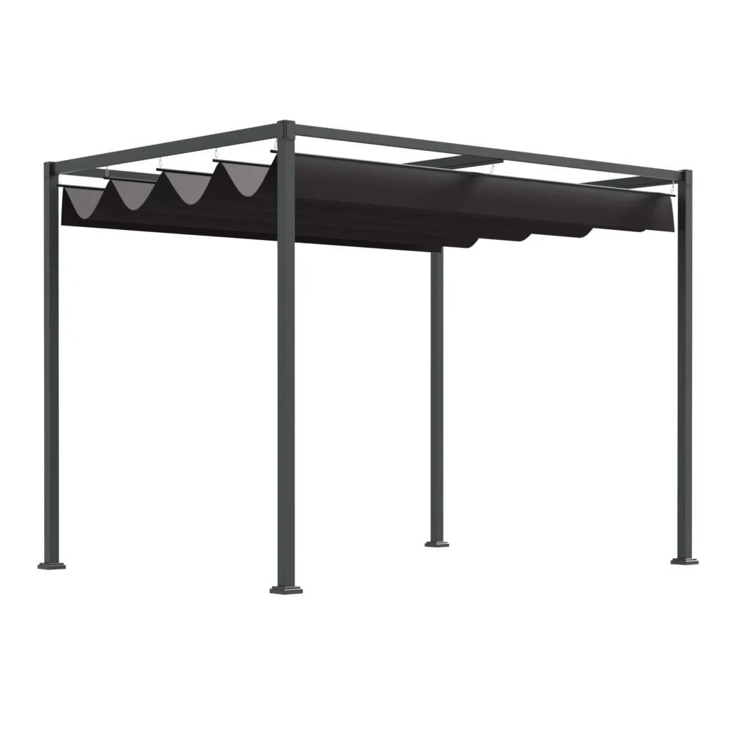 Paviljonas su stumdomu stogu 298x213x221cm