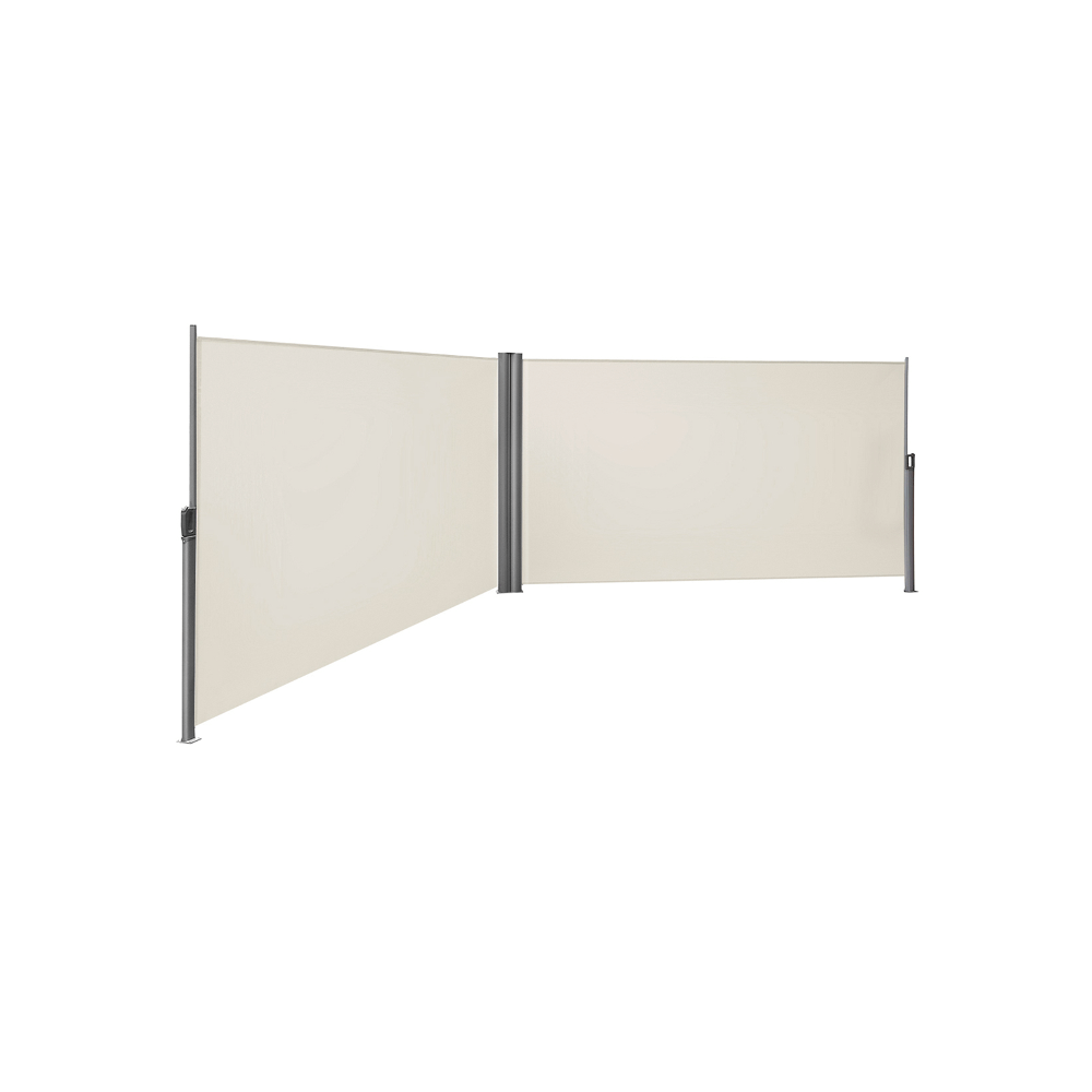 Smėlio spalvos dviguba markizė 180 x 600 cm