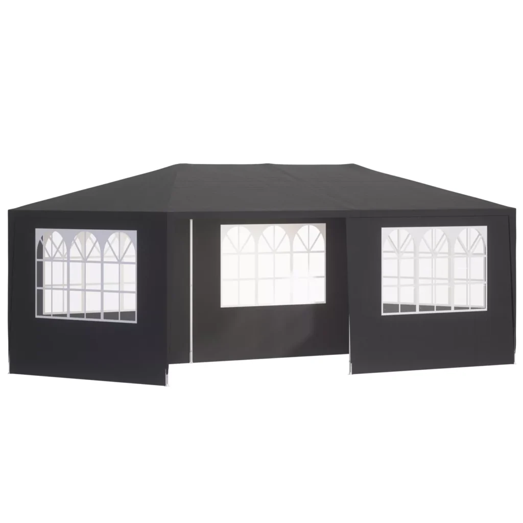 Gazonomika Rimini Anthracite 6x3m su šoninėmis sienelėmis
