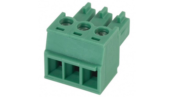 Lizdas su prisukamais kontaktais 3k. 3.81mm kampinis Phoenix Contact