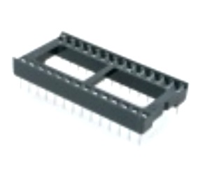 Lizdas mikroschemai DIP28 RoHS