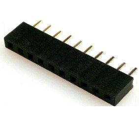 Lizdas kontaktų juostai 2mm 10k.tiesus RoHS