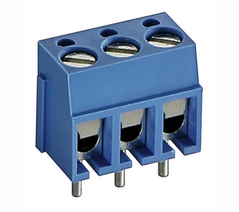 Kontaktinė kaladėlė lituojama 5.0mm 3konk. 250V 16A