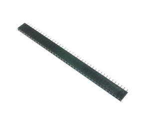 Kontaktų - lizdų juosta 40kont. 2.54mm tiesi RoHS