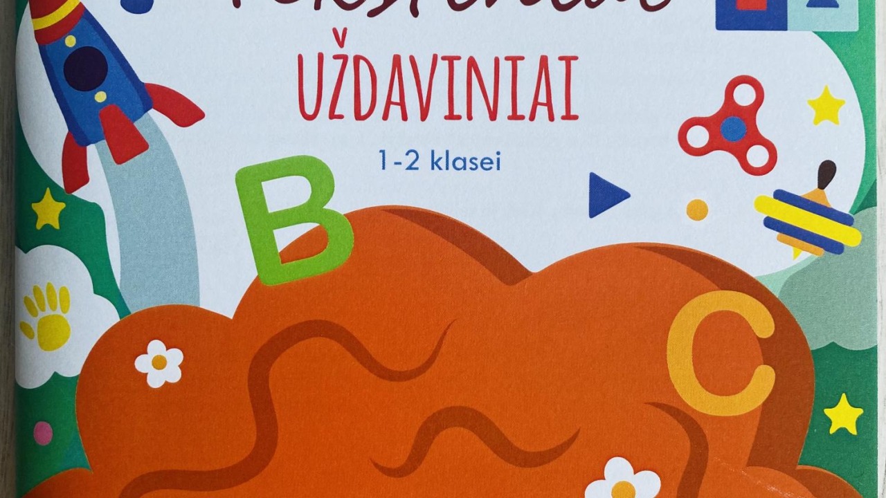 Tekstiniai uždaviniai 1-2 kl.