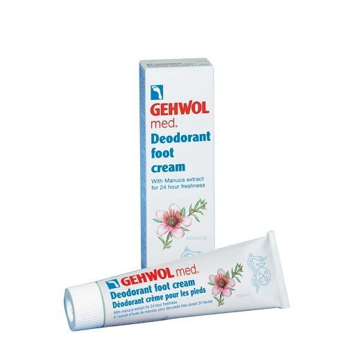 Gehwol Med Deodorant Foot Cream Dezodoruojamasis pėdų kremas, 75ml