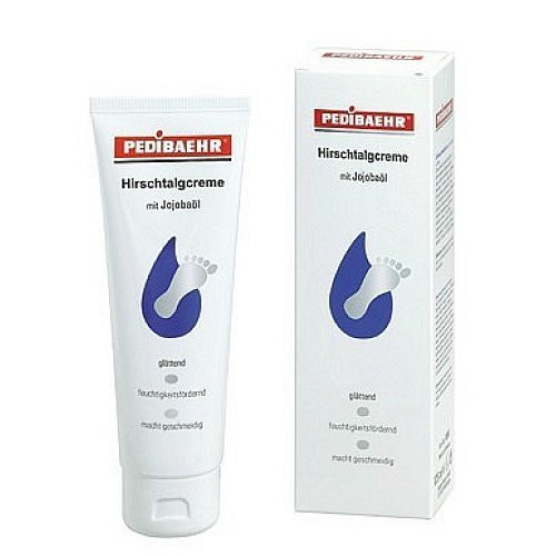 Pedibaehr Hirschtalgcreme Elnių taukų kremas su kalnų pušų bei simondsijų aliejumi, 125ml