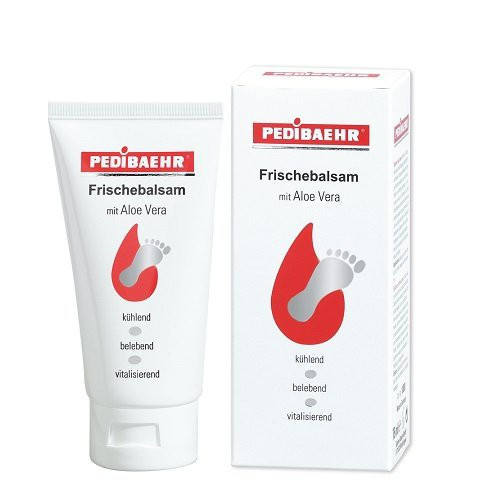 Pedibaehr Frishebalsam Gaivinamasis pėdų balzamas su alavijais, 75ml