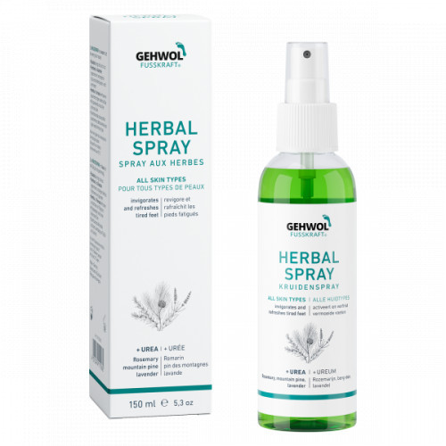 Gehwol Fusskraft Herbal Spray Žolelių purškalas pėdoms, 150ml