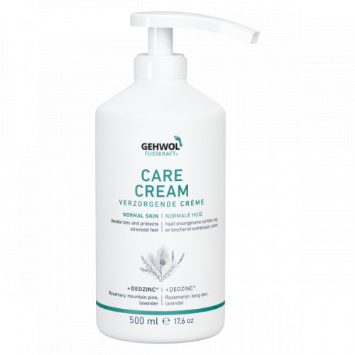 Gehwol Fusskraft Care Cream Green Vitalizuojantis normalios pėdų odos kremas, 500ml