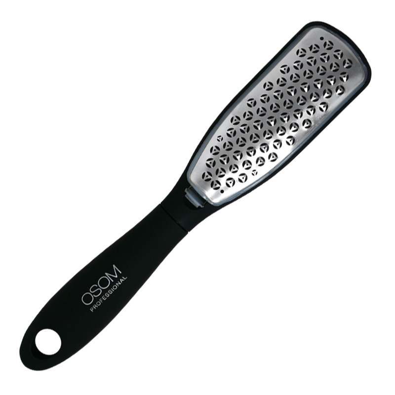 Pedikiūro dildė Osom Professional Pedicure Foot File OSOMP255, nerūdijančio plieno, keičiamu paviršiumi