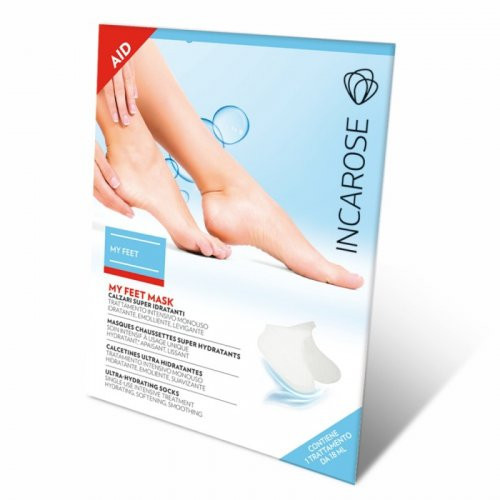 Incarose Ultra Hydrating Socks Intensyviai drėkinanti pėdų kaukė, 18ml