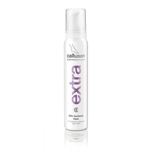 Callusan Extra Foot Cream Mousse Kreminės putos labai sausoms pėdoms, 125ml
