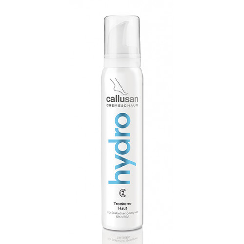 Callusan Hydro Cream Mousse Kreminės putos sausai pėdų odai, 125ml