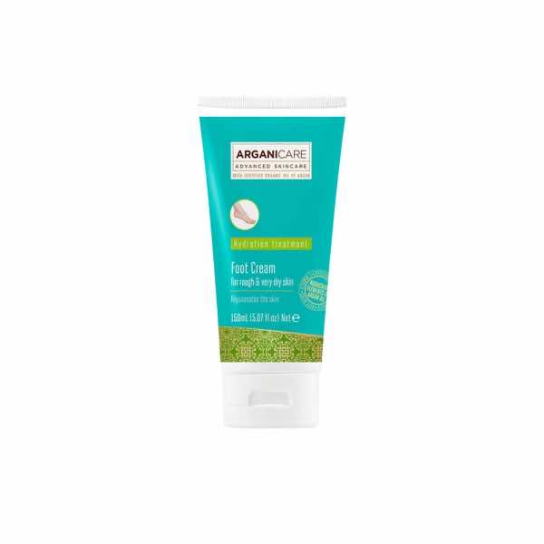 Arganicare pėdų kremas- skirtas sausai, linkusiai trūkinėti odai 150 ml.