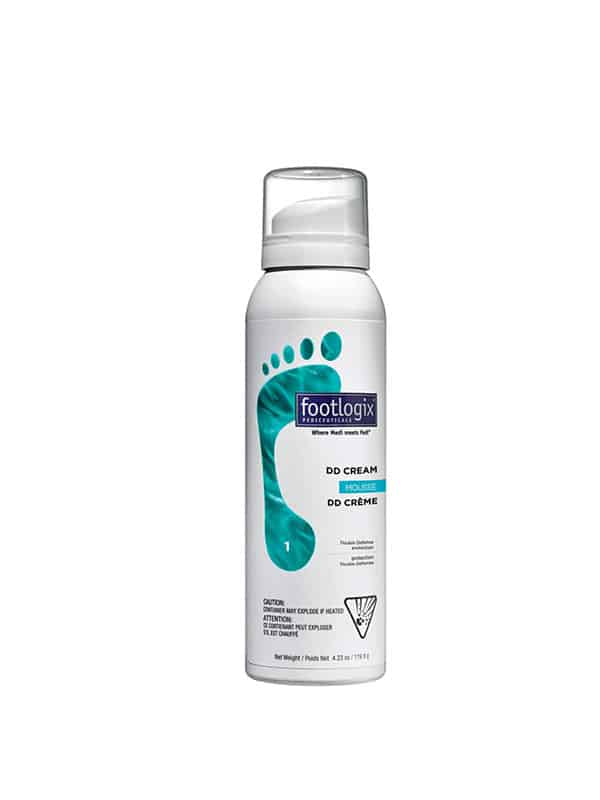 FOOTLOGIX APSAUGINĖS PUTOS PĖDOMS – DD CREAM MOUSSE 125 ml.
