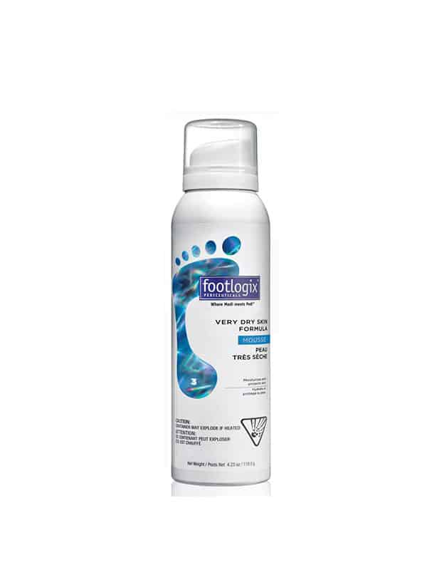 FOOTLOGIX PUTOS LABAI SAUSAI PĖDŲ ODAI – VERY DRY SKIN FORMULA 125 ml