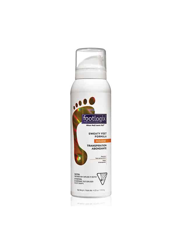 FOOTLOGIX PUTOS PRAKAITUOJANČIOMS PĖDOMS – SWEATY FEET FORMULA 125 ml.