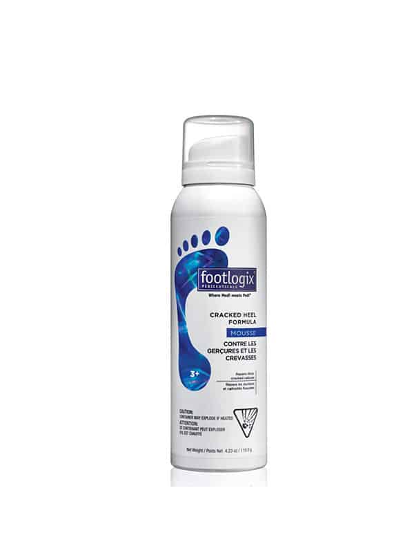 FOOTLOGIX PUTOS SUSKELDĖJUSIOMS PĖDOMS – CRACKED HEEL FORMULA 125ml.
