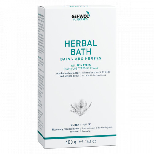 Gehwol Fusskraft Herbal Bath Žolelių vonelė visiems odos tipams, 400g