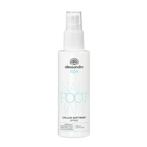 Alessandro Callus Softener Spray Minkštinamasis pėdų purškiklis su šlapalu, 50ml