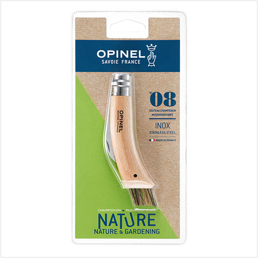 Opinel  Mushroom BLISTER Nr 8 Stainless Steel Knife