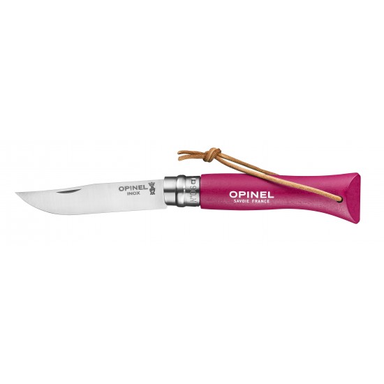 Knife Opinel Trekking Nr 6 Stainless Steel strawberry