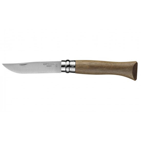 Knife Opinel Classic Nr 6 Walnut Stainless Steel