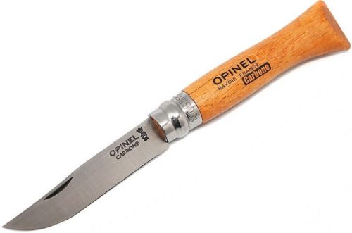 KNIFE OPINEL BLISTER CARBON NR 6