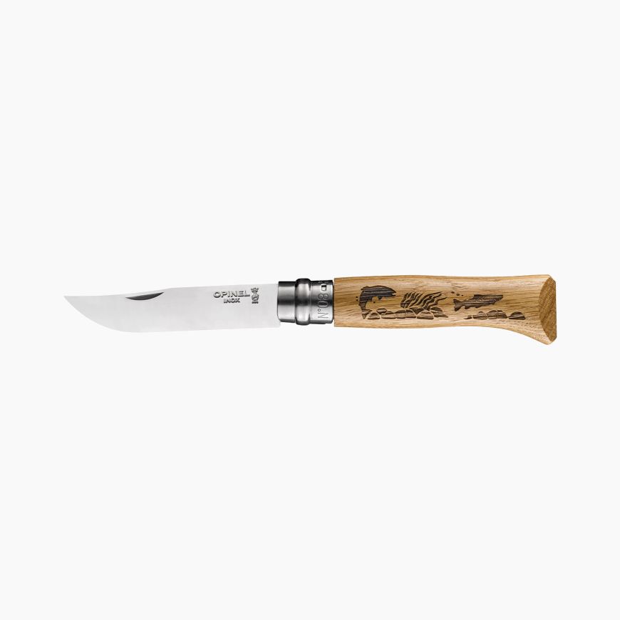 Knife, Opinel, N°08 Animalia Fish