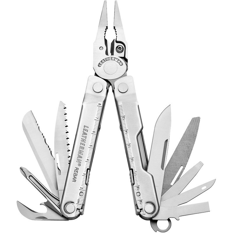 Leatherman Multitool REBAR Sidabrinis