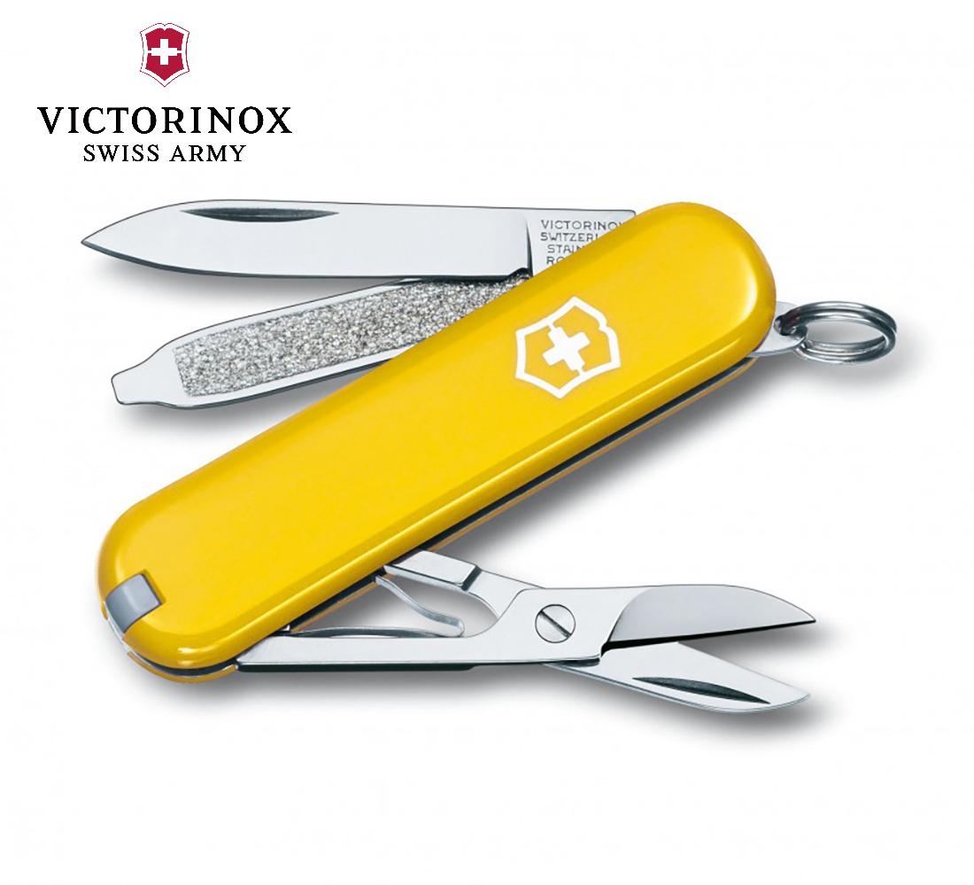Peilis VICTORINOX Classic SD 0.62238 Geltonas .