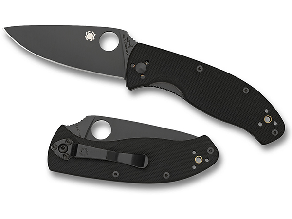 Kišeninis peilis Spyderco Tenacious C122B (juodas) .