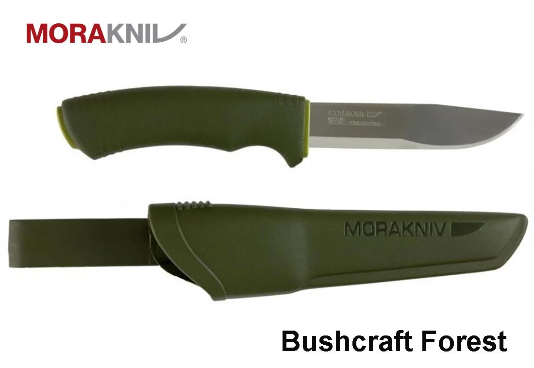 Turistinis peilis Morakniv Bushcraft Forest .