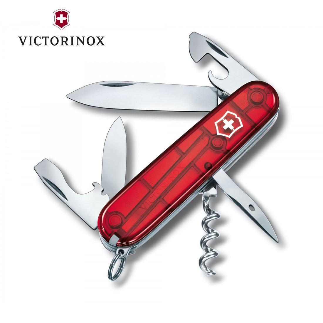 Peilis Victorinox Spartan red trans .