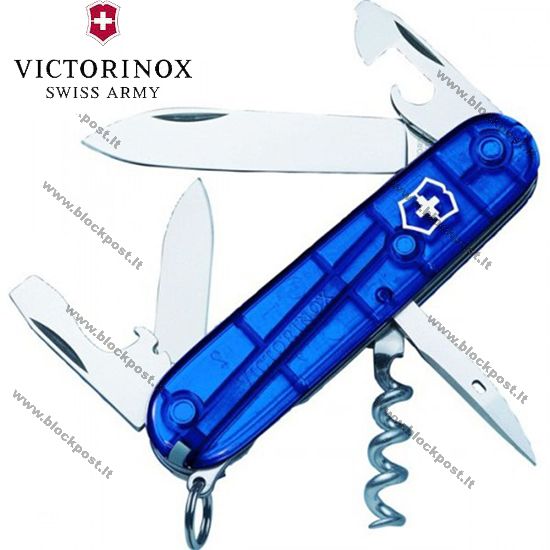 Peilis Victorinox Spartan blue trans .