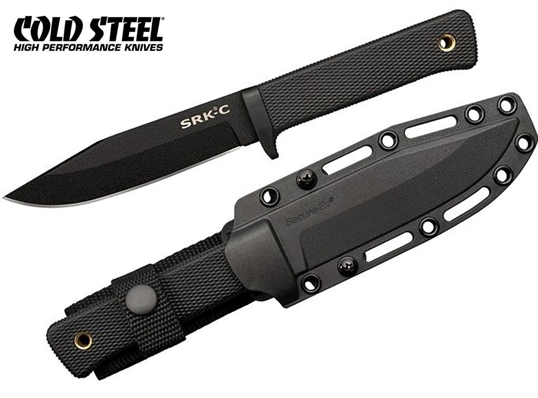 Taktinis Peilis Cold Steel SRK Compact SK-5 Juodas TLT išsiuntimas 2-4 d.