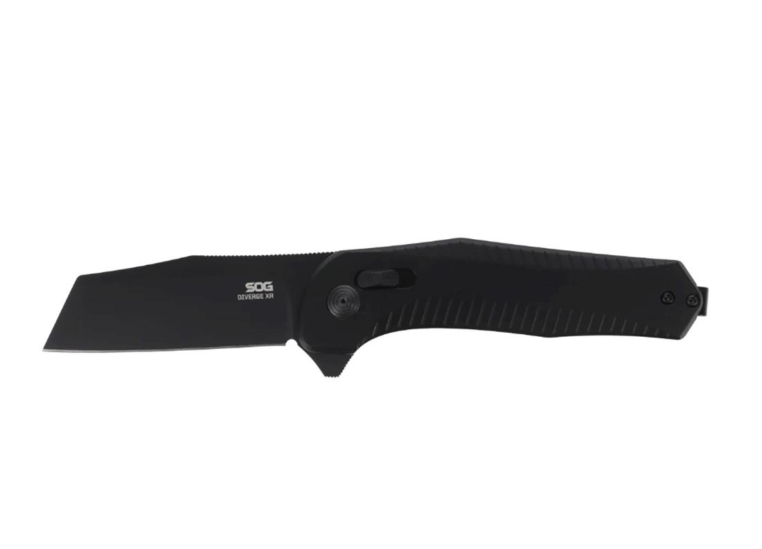 Sulankstomas peilis SOG Diverge XR Black + Black BLT išsiuntimas 1-3 d.