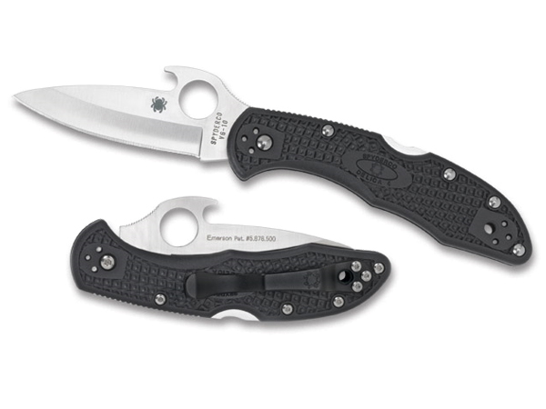 Sulankstomas peilis Spyderco Delica Emerson FRN C11PGYW .